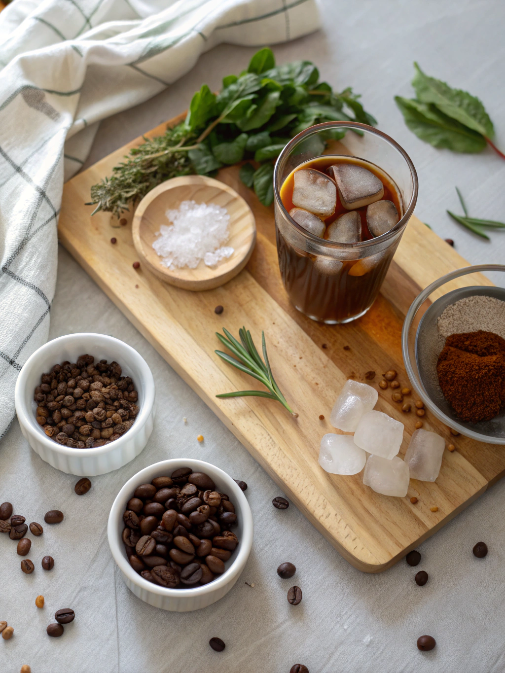 Iced Americano ingredients