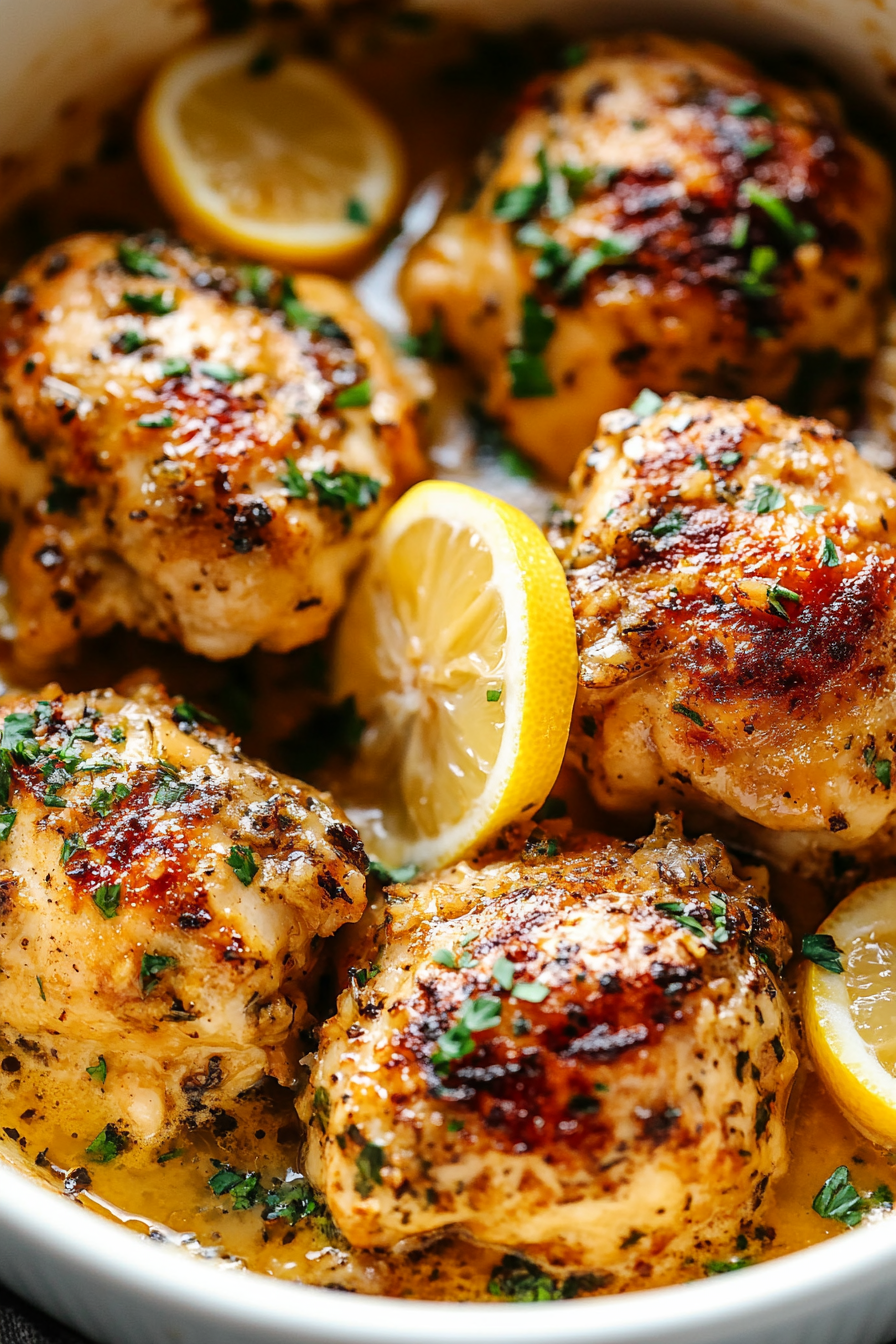 Instant Pot Lemon Butter Chicken Recipe