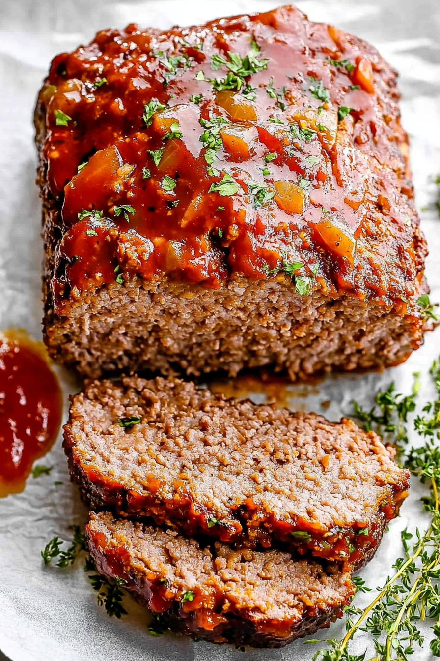 Instant Pot Meatloaf Recipe: How to Make a Juicy Meatloaf in Your Pressure Cooker Final Dish Presentation