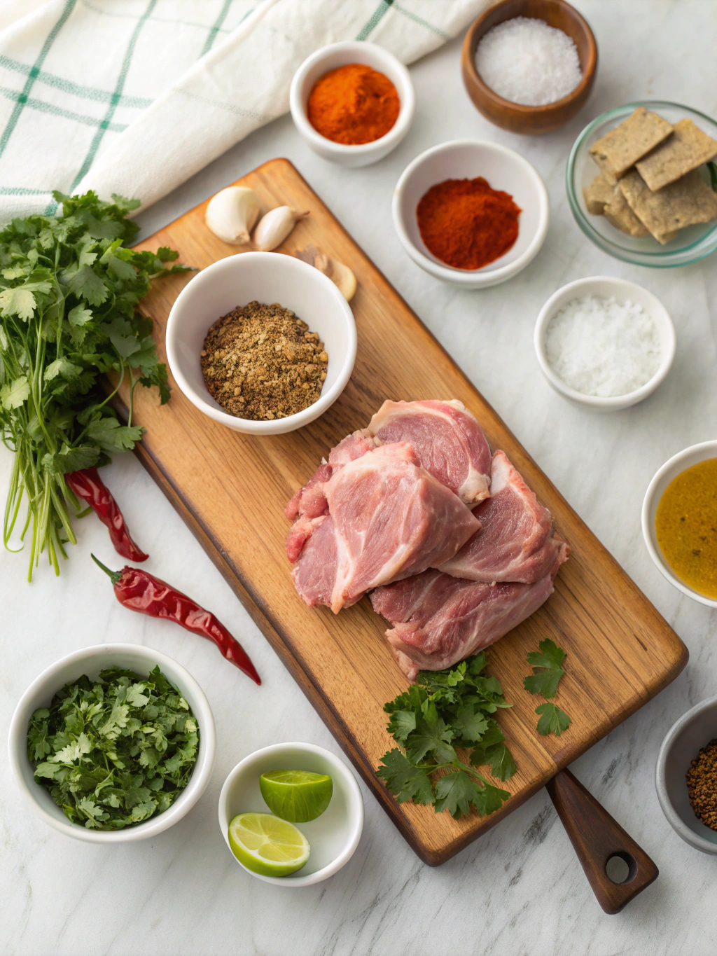 Instant Pot Puerto Rican Pernil Recipe ingredients