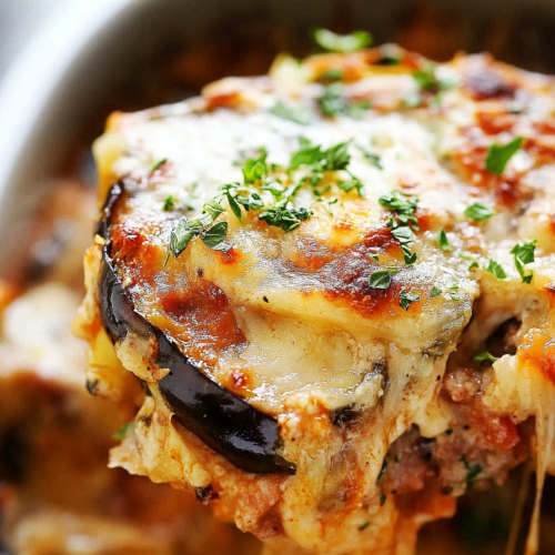Italian Sausage and Eggplant Casserole Recipe