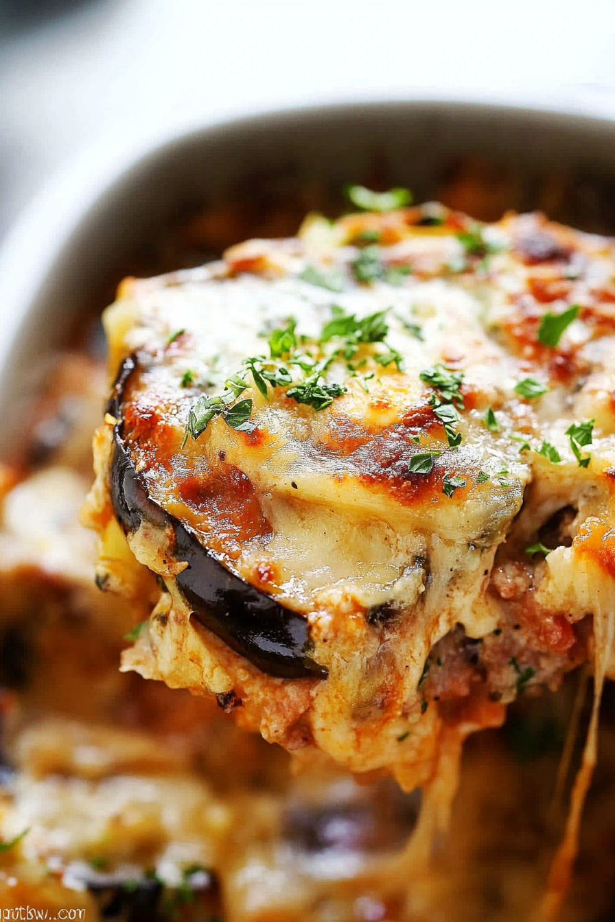 Italian Sausage and Eggplant Casserole Recipe