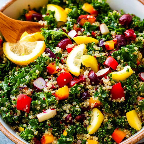 Kale and Quinoa Salad Recipe