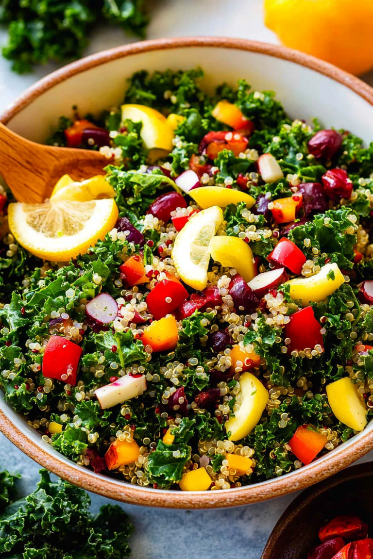 Kale and Quinoa Salad Recipe