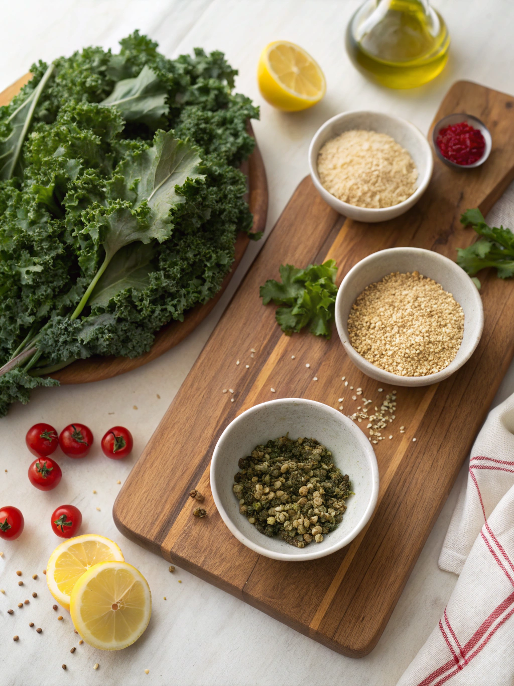 Kale and Quinoa Salad Recipe ingredients