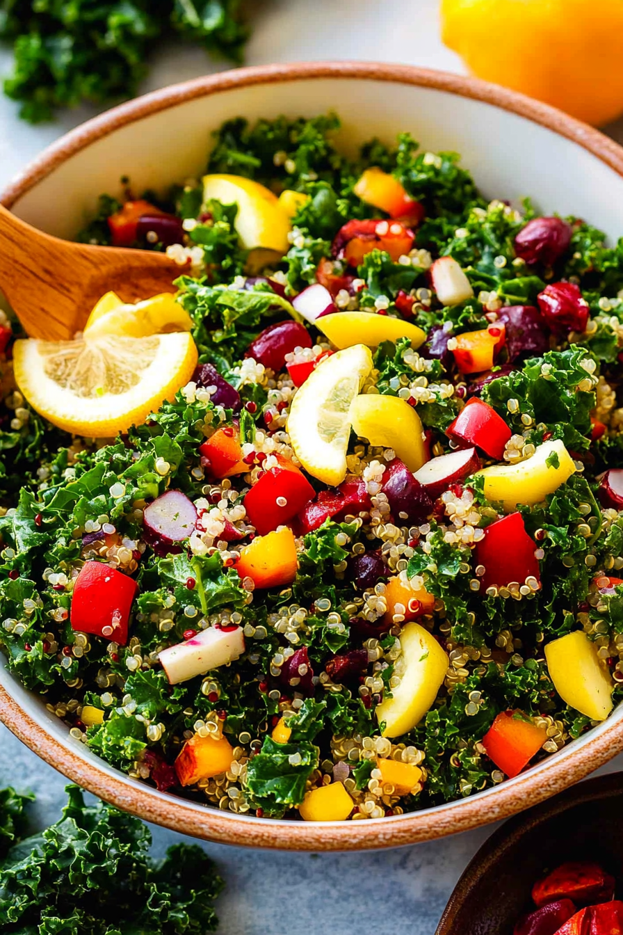 Kale and Quinoa Salad Recipe
