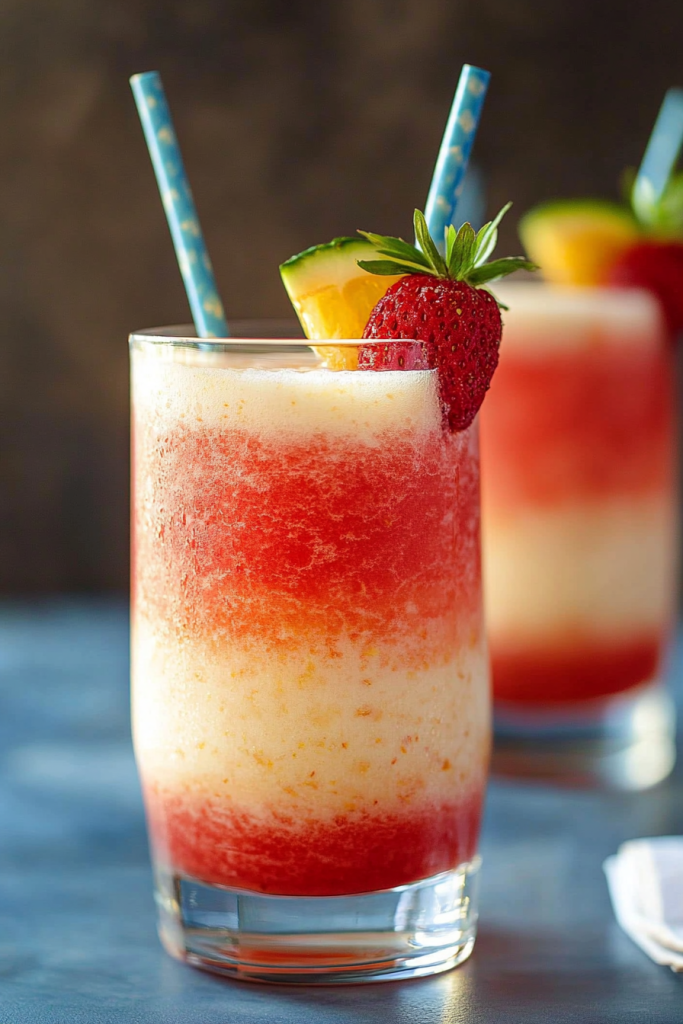 Lava Flow Cocktail