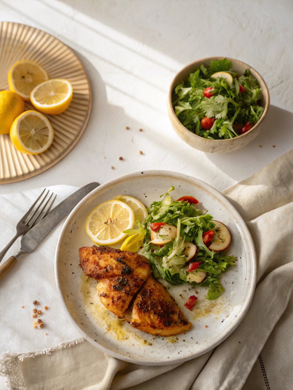 Lemon Paprika Chicken Recipe: A Zesty and Flavorful Dish serving suggestion