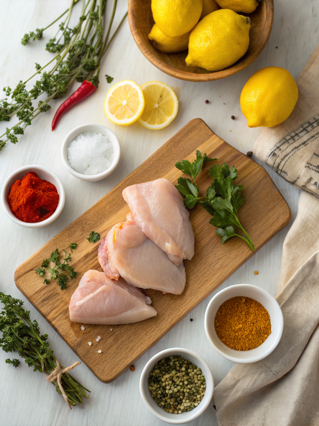 Lemon Paprika Chicken Recipe: A Zesty and Flavorful Dish ingredients