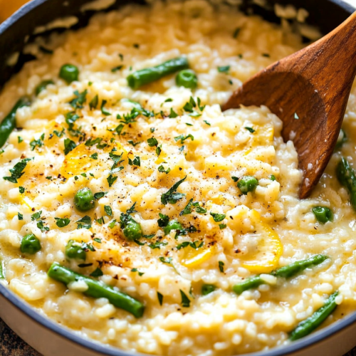 Lemon Parmesan Risotto Recipe
