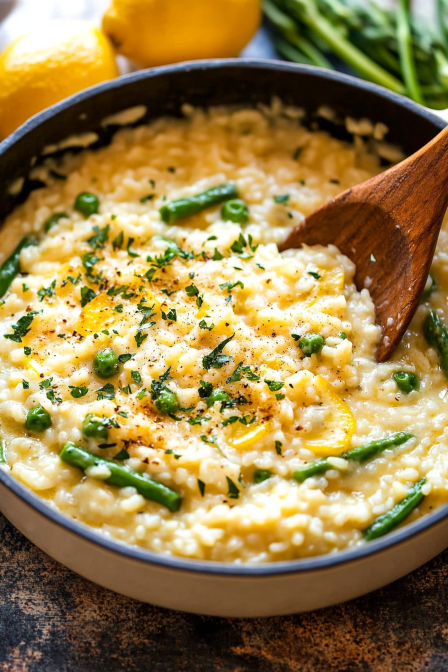 Lemon Parmesan Risotto Recipe