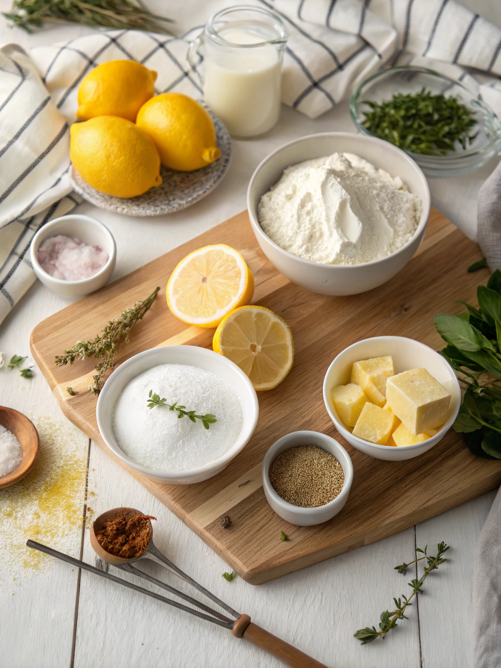 Lemon Yogurt Cake Recipe: A Refreshing and Moist Dessert Treat ingredients