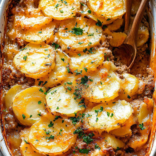 Meat and Potato Casserole Recipe