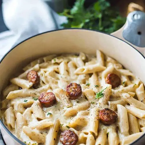 One-Pot Ziti with Andouille Sausage Recipe