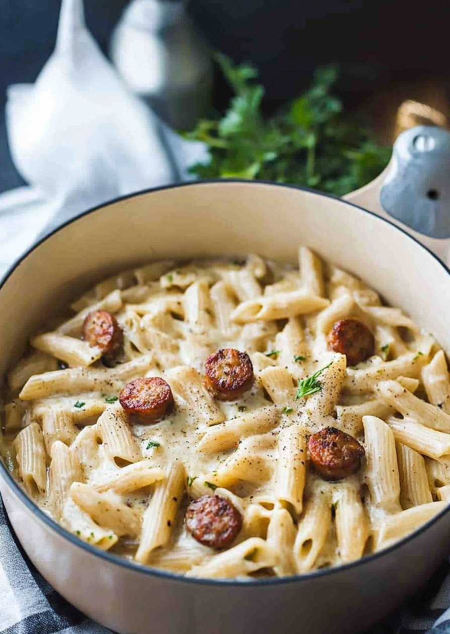 One-Pot Ziti with Andouille Sausage Recipe