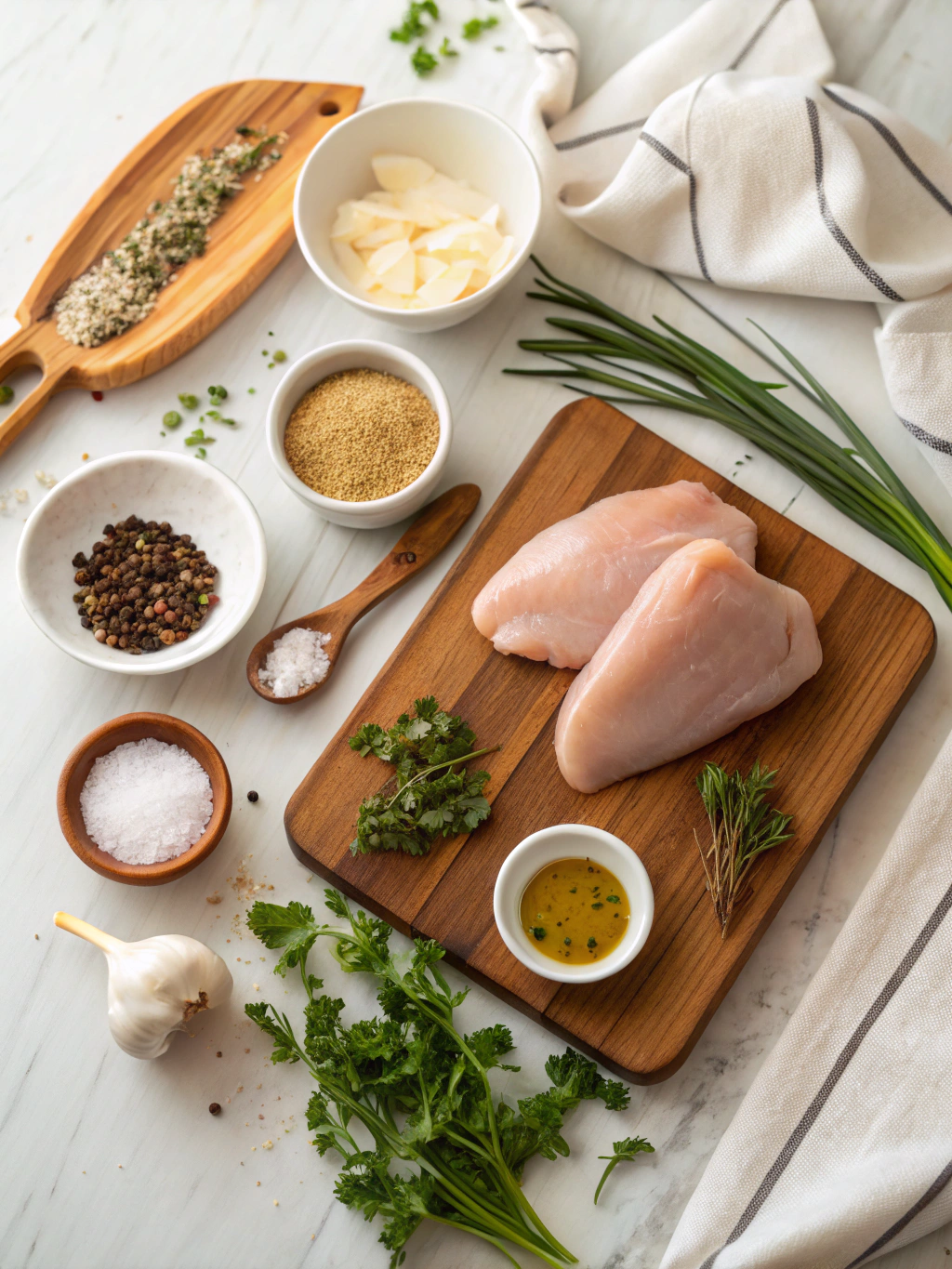 Pan-Fried Chicken Breast Recipe ingredients