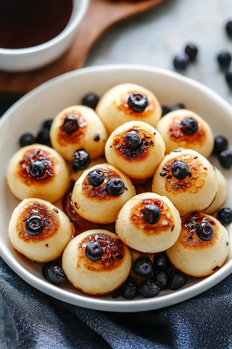 Pancake Bites Recipe: A Fun and Easy Breakfast Idea Final Dish Presentation