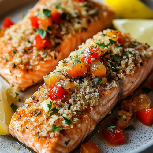 Panko-Crusted Salmon Recipe