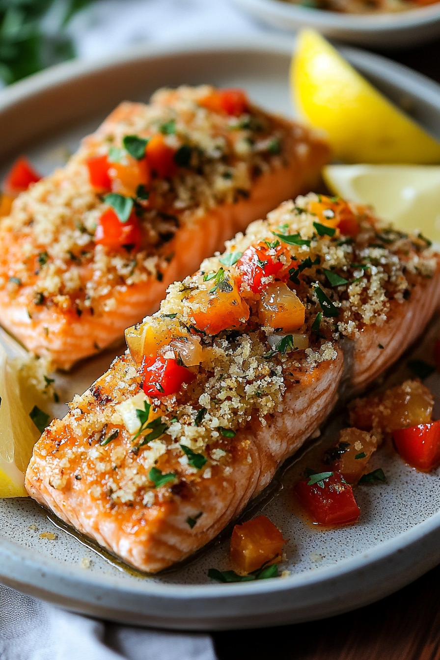 Panko-Crusted Salmon Recipe