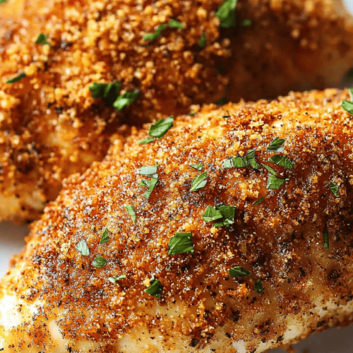 Parmesan-Crusted Chicken Recipe