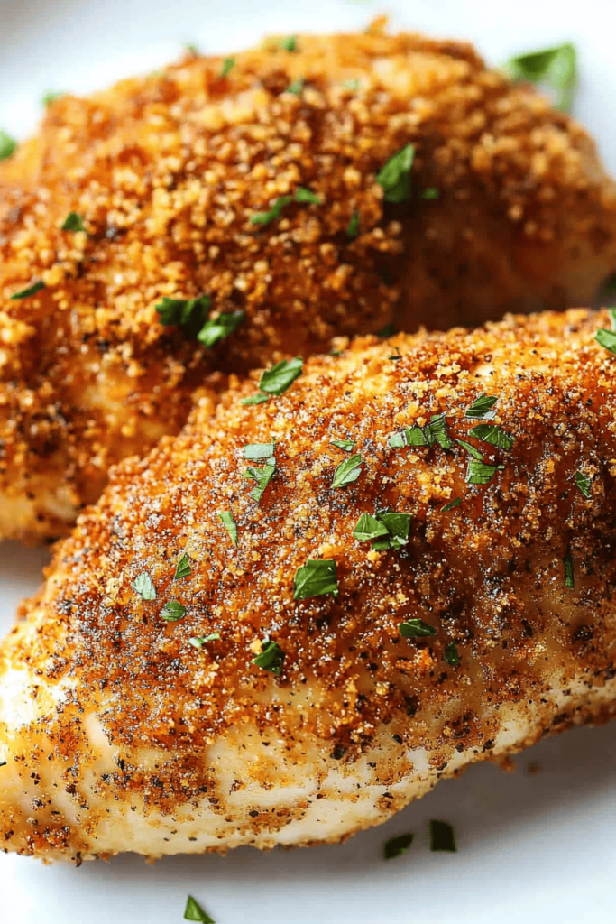Parmesan-Crusted Chicken Recipe
