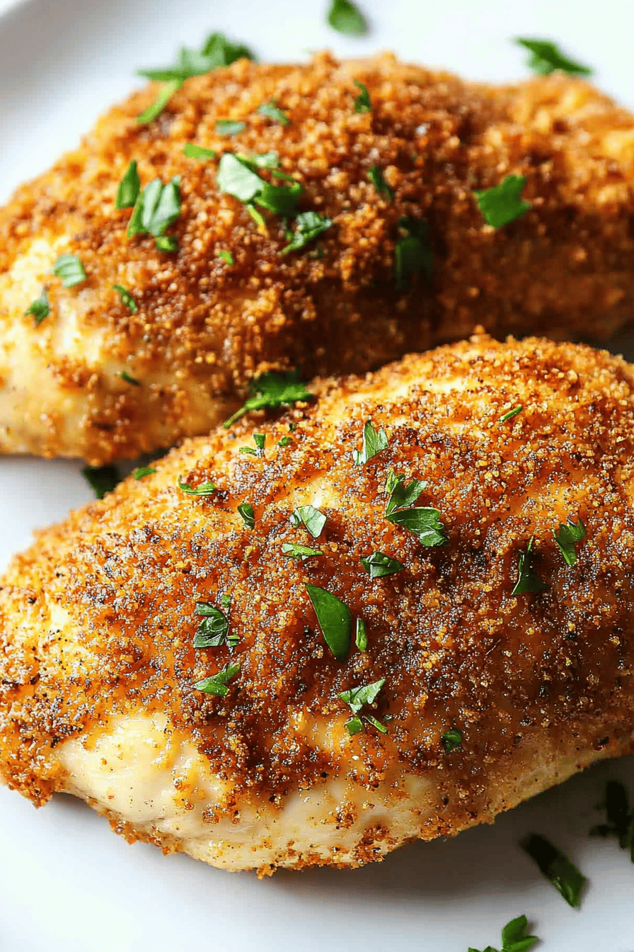 Parmesan-Crusted Chicken Recipe ingredients