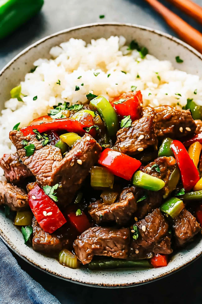 Pepper Steak Stir Fry Recipe: A Delicious and Easy Dinner Idea