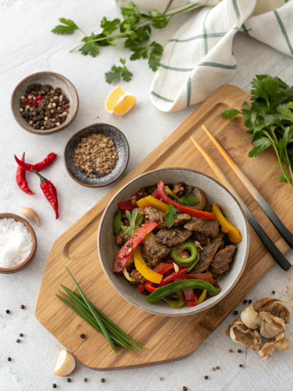 Pepper Steak Stir Fry Recipe: A Delicious and Easy Dinner Idea ingredients
