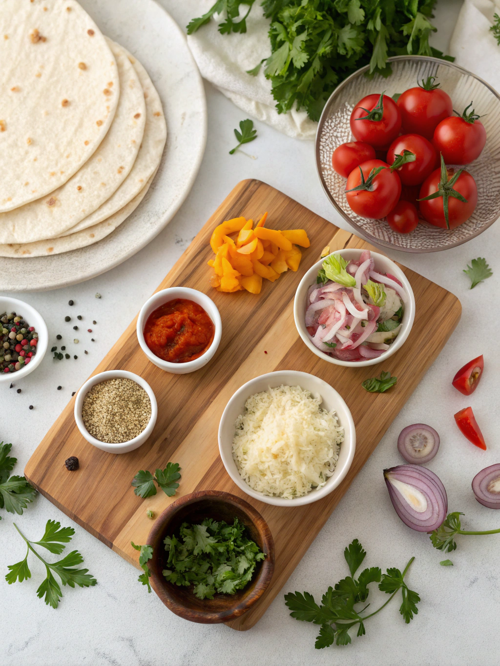 Pizzadilla Recipe: How to Make Cheesy Pizza Quesadillas ingredients