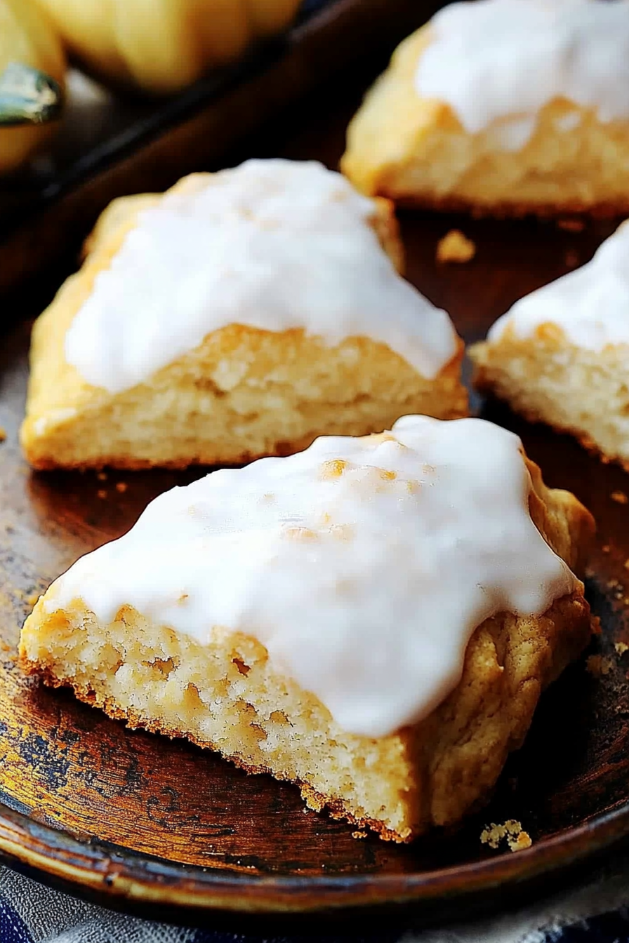 Pumpkin Scones Recipe Details Final Dish Presentation