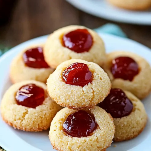 Raw Sugar Thumbprint Cookies Recipe