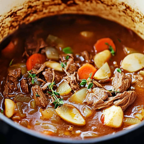 Savory Beer and Beef Stew Recipe
