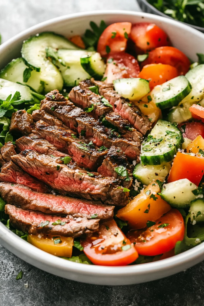 Savory Steak Salad Recipe Perfect for Any Meal