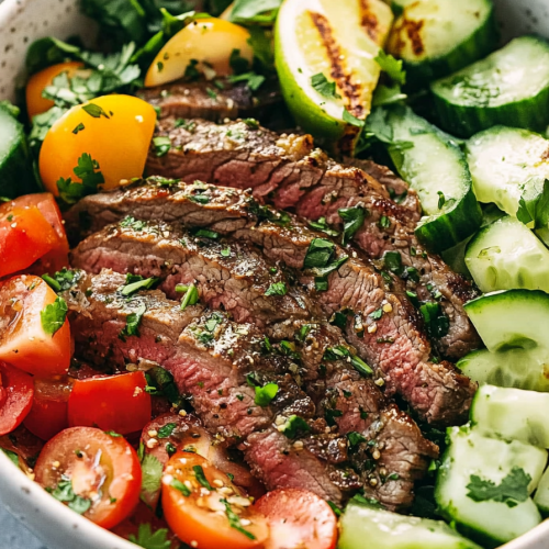 Savory Steak Salad Recipe Perfect for Any Meal