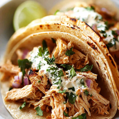 Slow Cooker Chicken Tacos Recipe