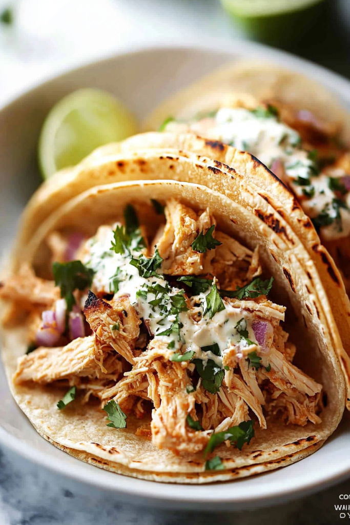 Slow Cooker Chicken Tacos Recipe