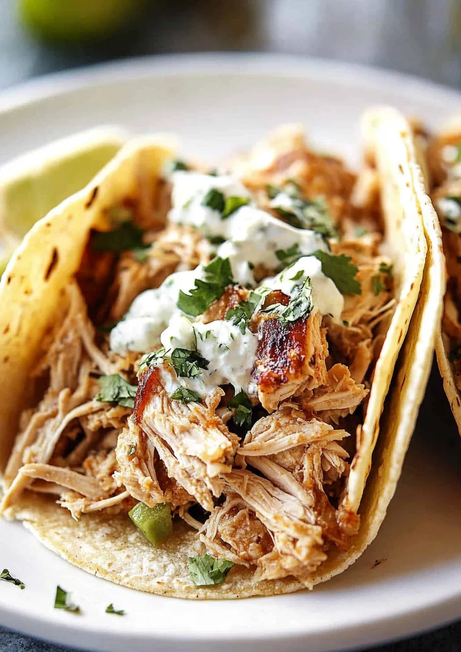Slow Cooker Chicken Tacos Recipe