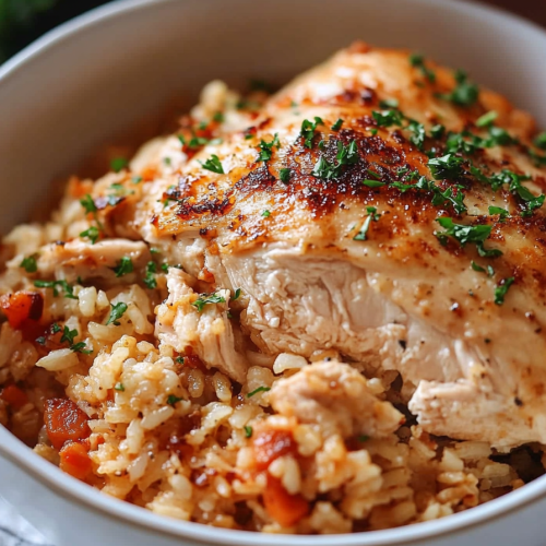 Slow Cooker Chicken and Rice Recipe