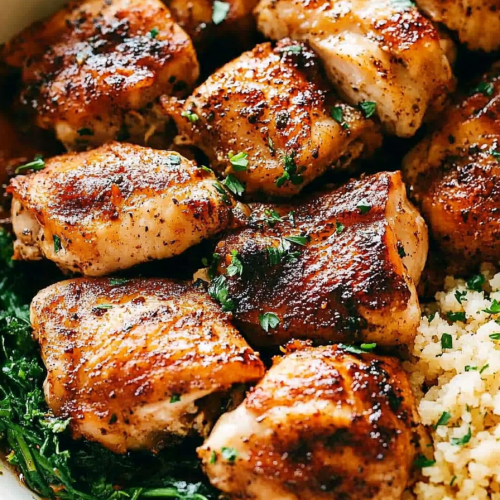 Stove Top Chicken Thighs Recipe