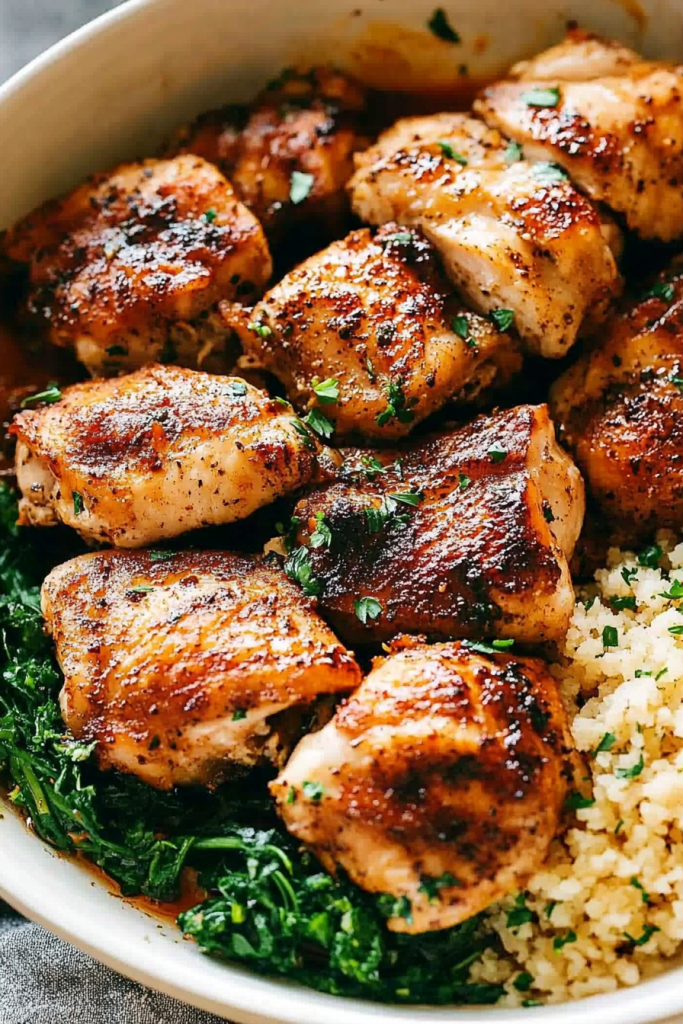 Stove Top Chicken Thighs Recipe
