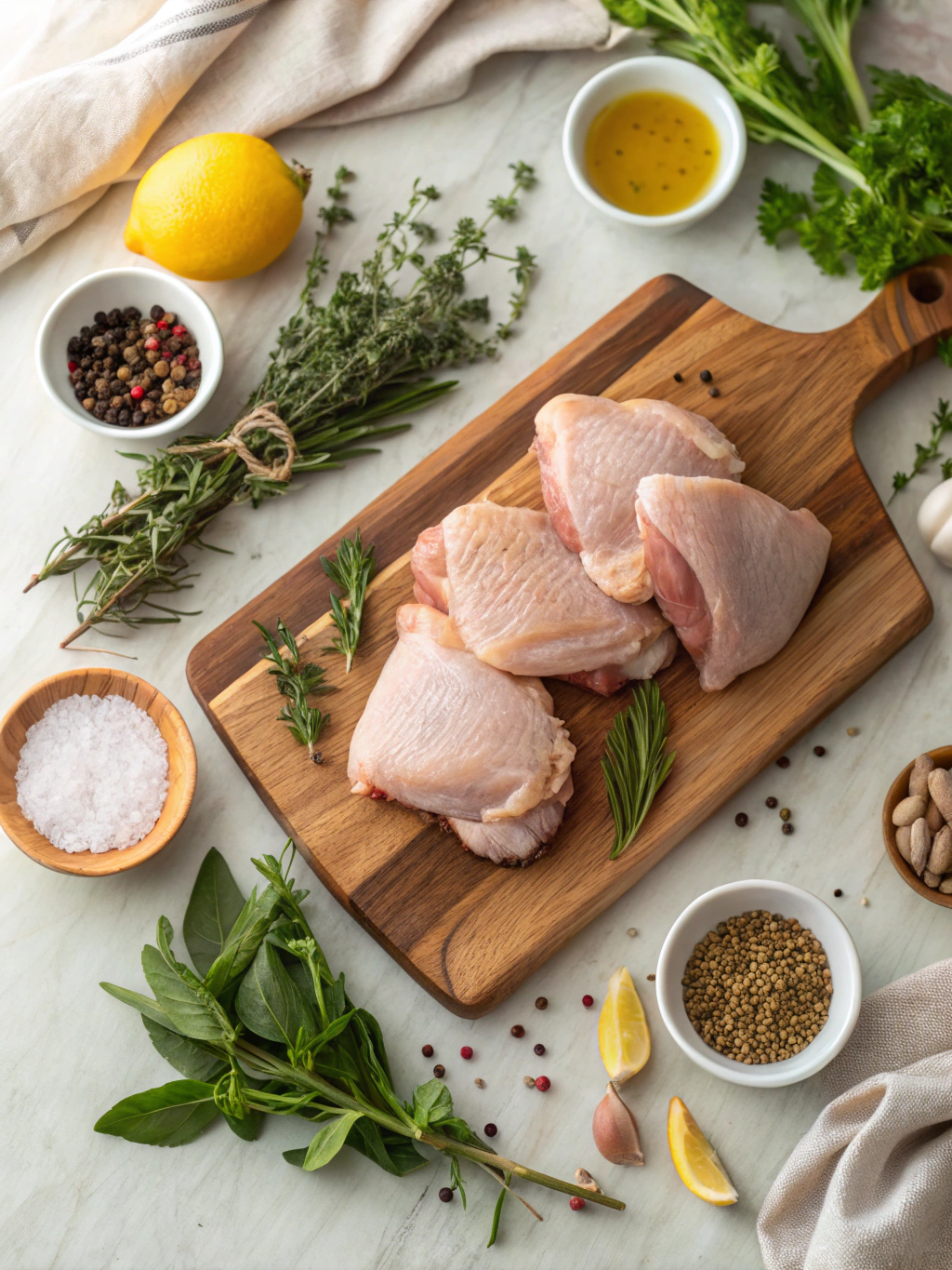 Stove Top Chicken Thighs Recipe ingredients