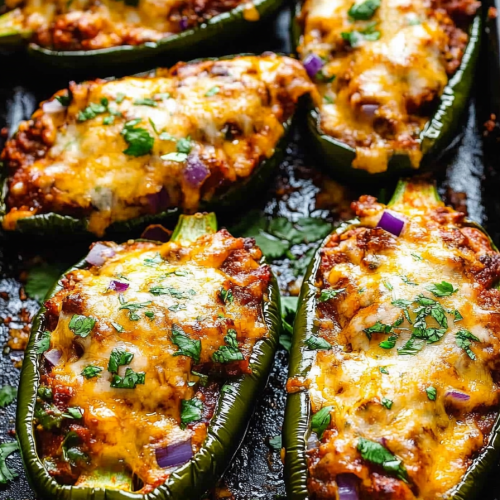 Stuffed Poblano Peppers Recipe