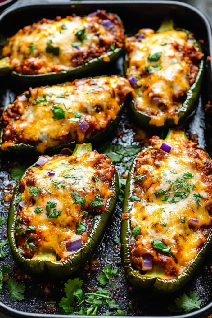 Stuffed Poblano Peppers Recipe