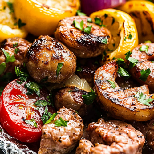 Surf and Turf Foil Packs Recipe