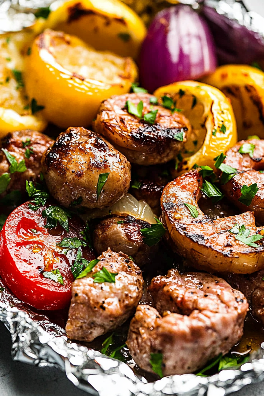 Surf and Turf Foil Packs Recipe