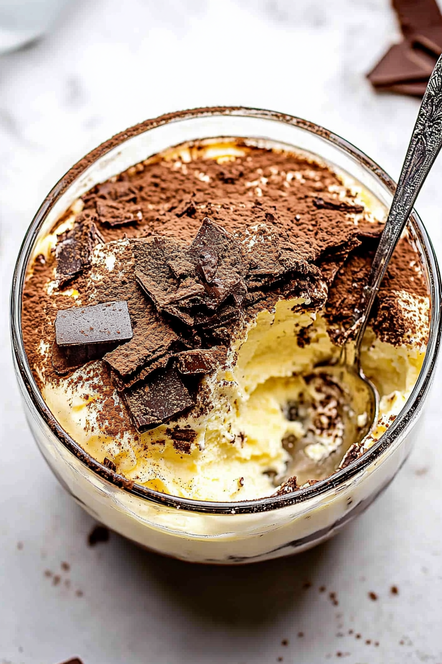 Tiramisu Recipe Final Dish Presentation