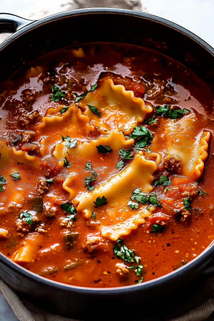 Ultimate Lasagna Soup Recipe