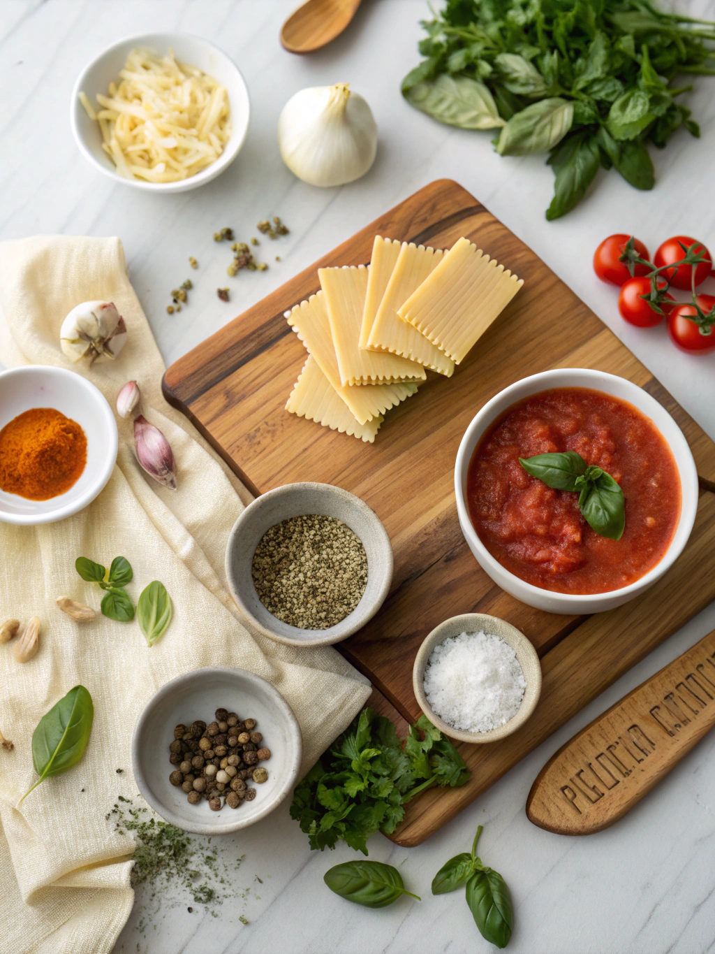 Ultimate Lasagna Soup Recipe ingredients