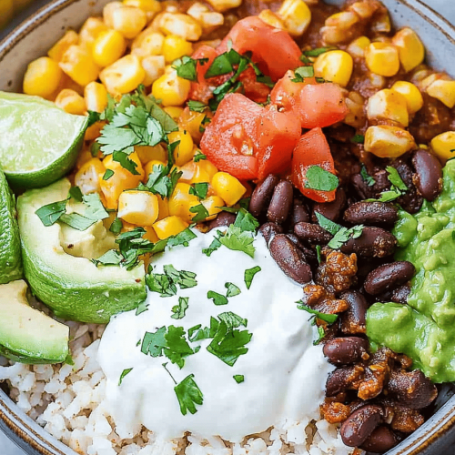 Vegetarian Burrito Bowl Recipe: Easy & Delicious