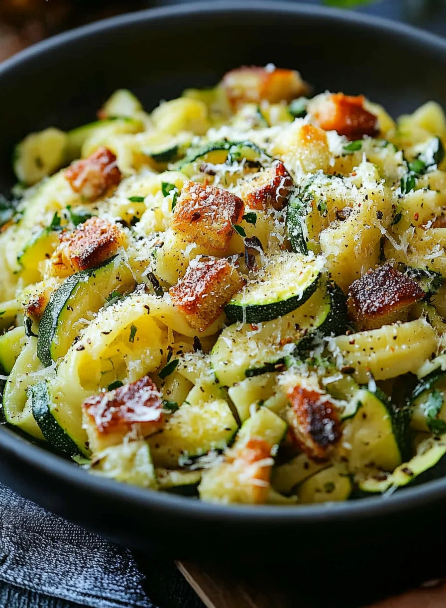 Zucchini Carbonara Recipe: A Delicious Twist on Classic Pasta
